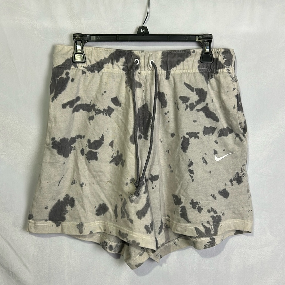 Nike tie dye cotton shorts